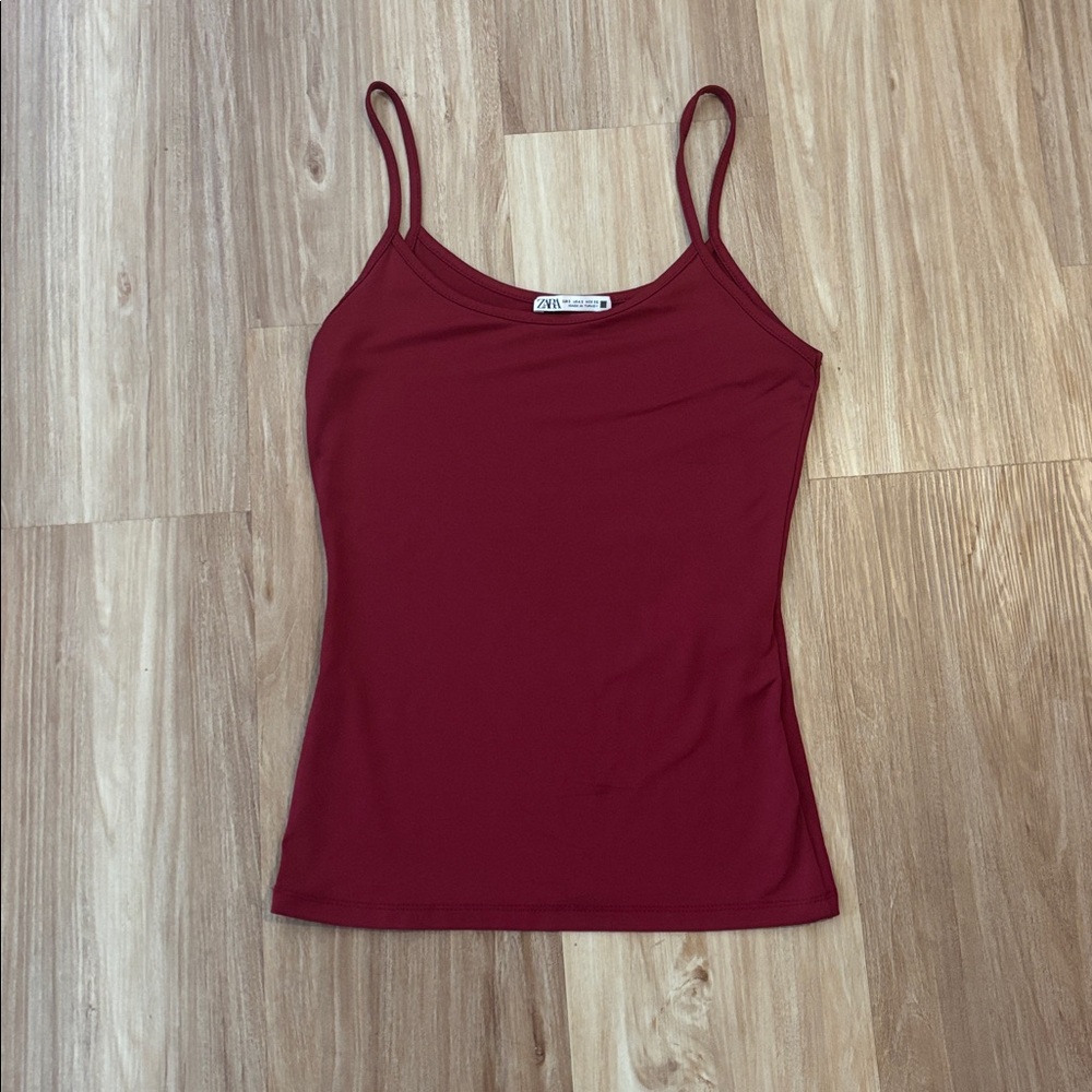 Zara Scarlet Sleeveless Top